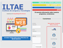 Tablet Screenshot of iltae.com